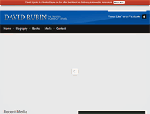 Tablet Screenshot of davidrubinisrael.com